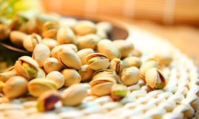 Pistaches pour la puissance