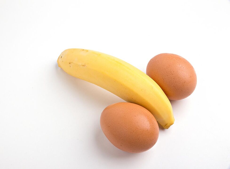 eggsufs de poule et banane pour augmenter la puissance